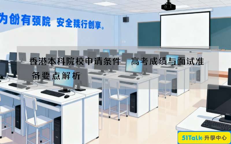 香港本科院校申请条件 高考成绩与面试准备要点解析